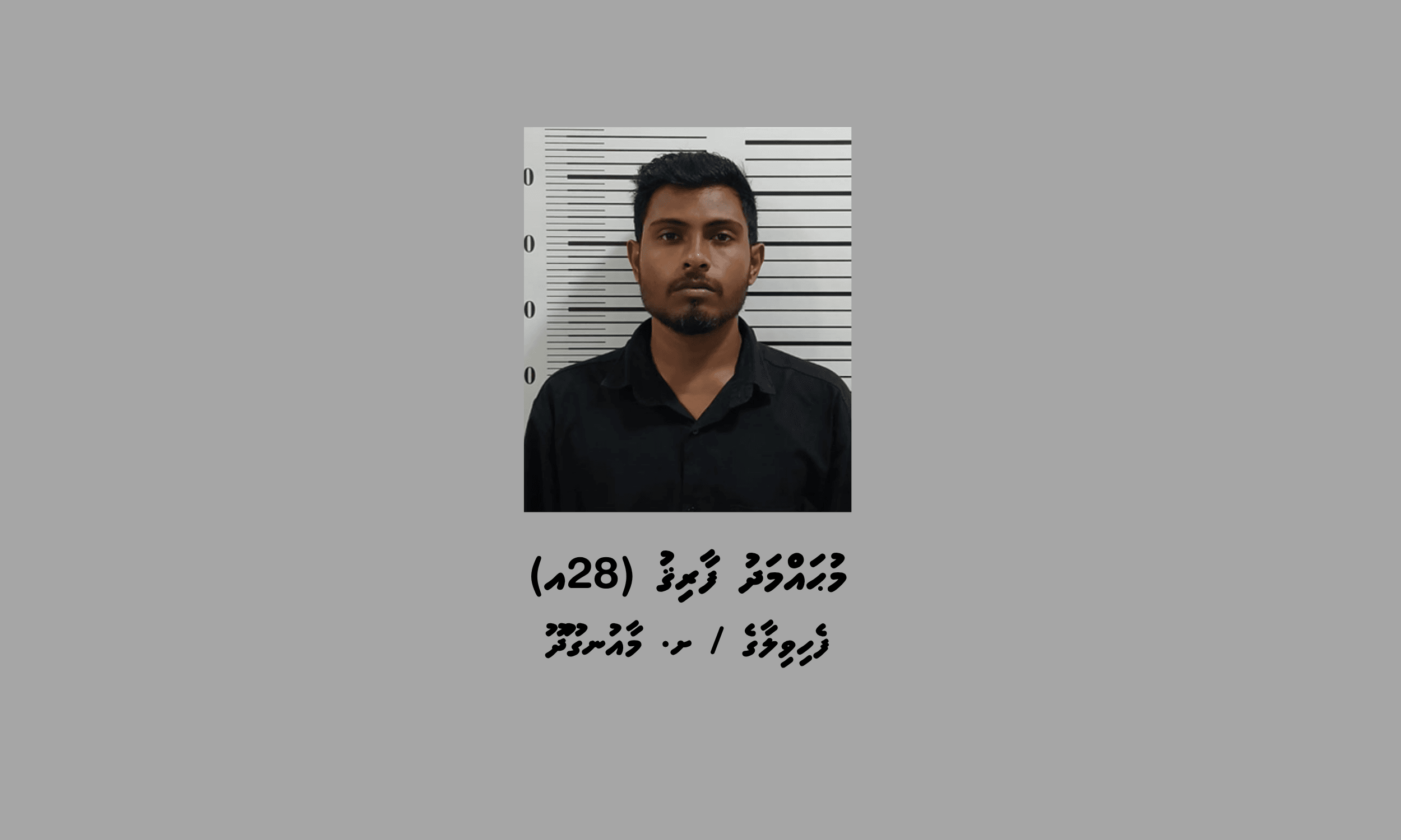 މަސްތުވާތަކެތީގެ މައްސަލައެއް ސާބިތުވެ މާއުނގޫދޫ ޒުވާނަކު 25 އަހަރަށް ޖަލަށް ލައިފި
